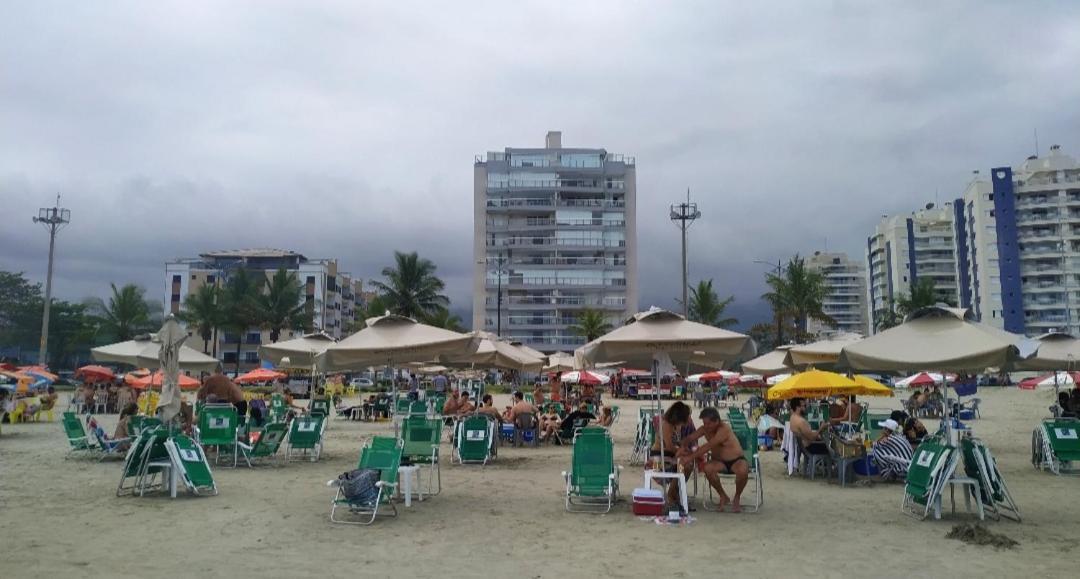 Apartamento Praia Bertioga Frente Mar Apartment Ngoại thất bức ảnh