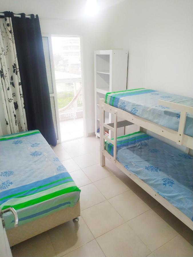 Apartamento Praia Bertioga Frente Mar Apartment Ngoại thất bức ảnh