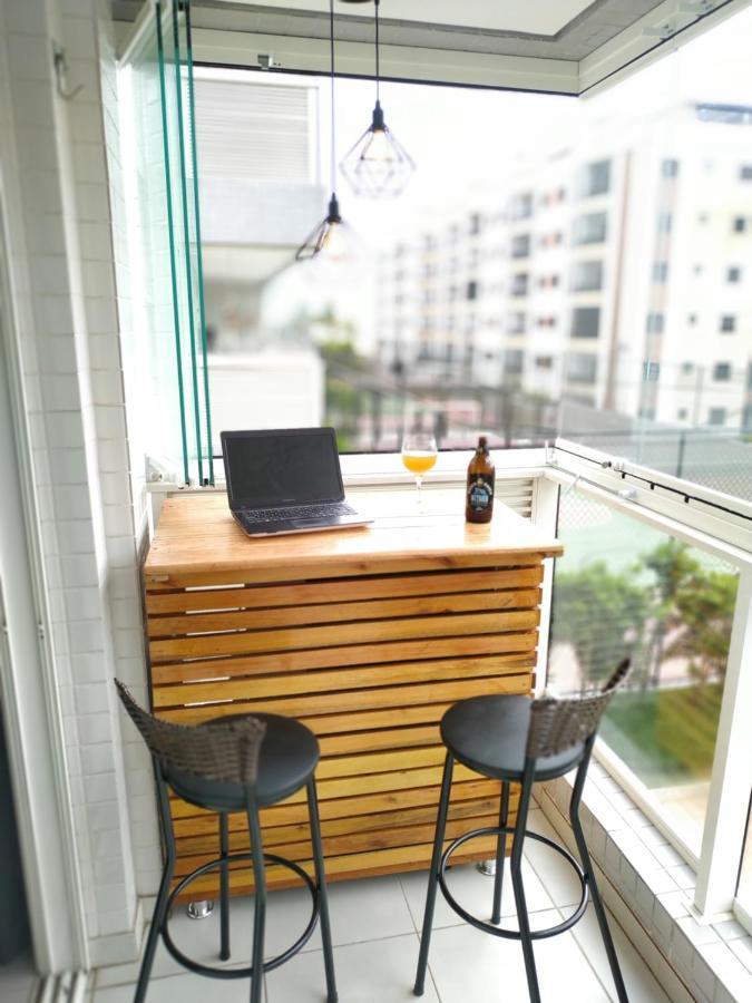 Apartamento Praia Bertioga Frente Mar Apartment Ngoại thất bức ảnh